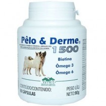 Pelo e Derme 1500 - 60 capsulas Pelo e Derme 1500 - 60 capsulas